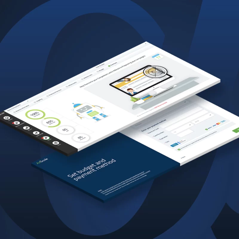 AdScale Platform UI Design - imark image