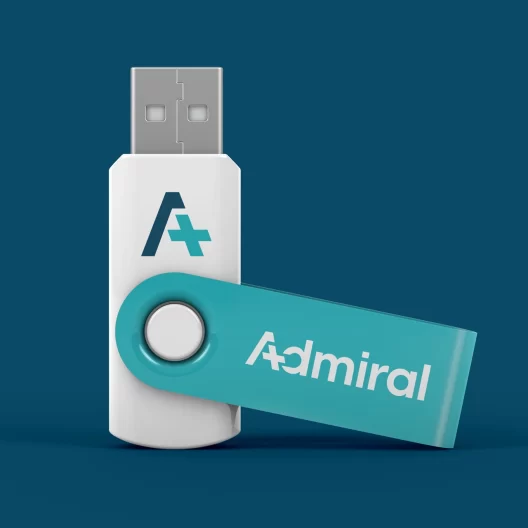 Admiral platform branding and logo design - imark image