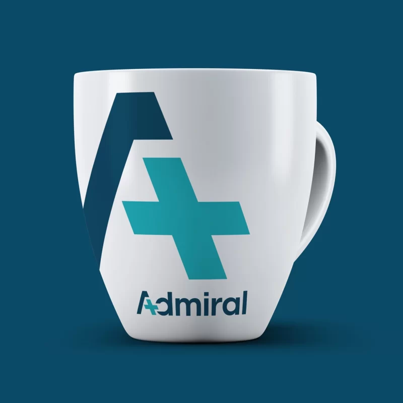 Admiral platform branding and logo design - imark image