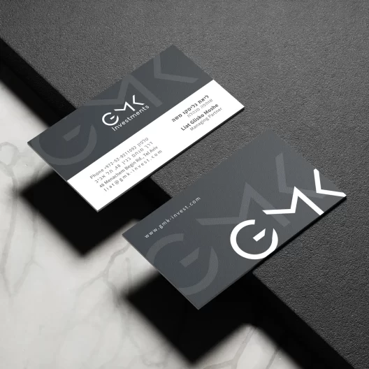 Branding and logo design for GMK Investments - imark image