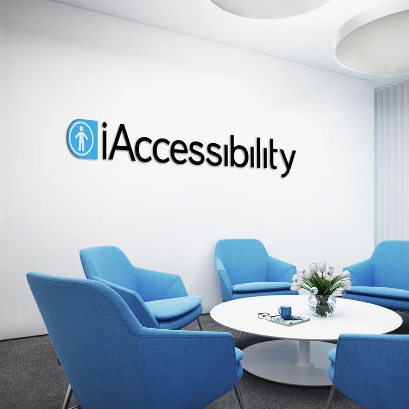 iAccessibility branding and logo design - imark image