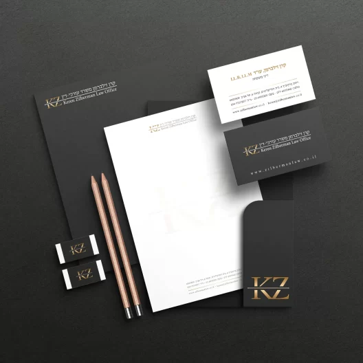 Branding and logo design Adv. Keren Zilberman - imark image