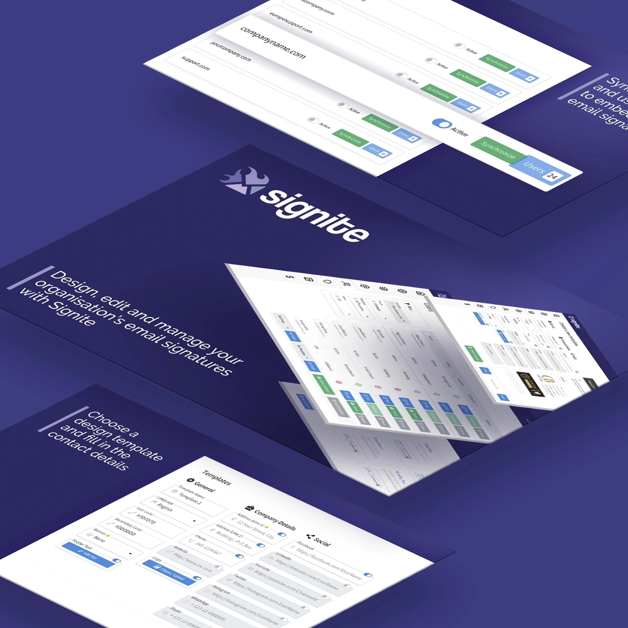 Marketing video production for the Signite platform | imark image