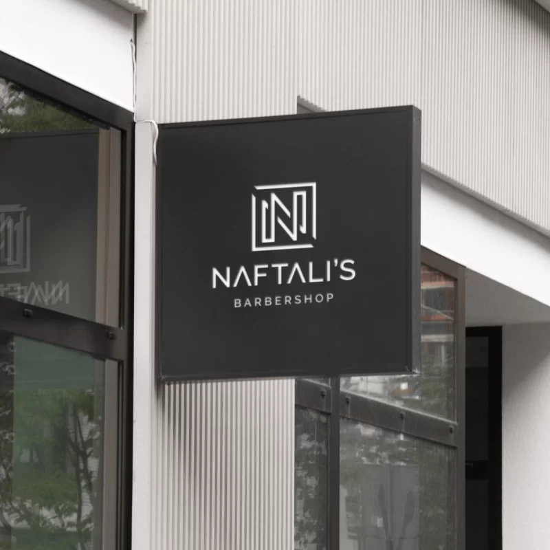 Naftali’s Barber Shop Branding and Logo Design - imark image