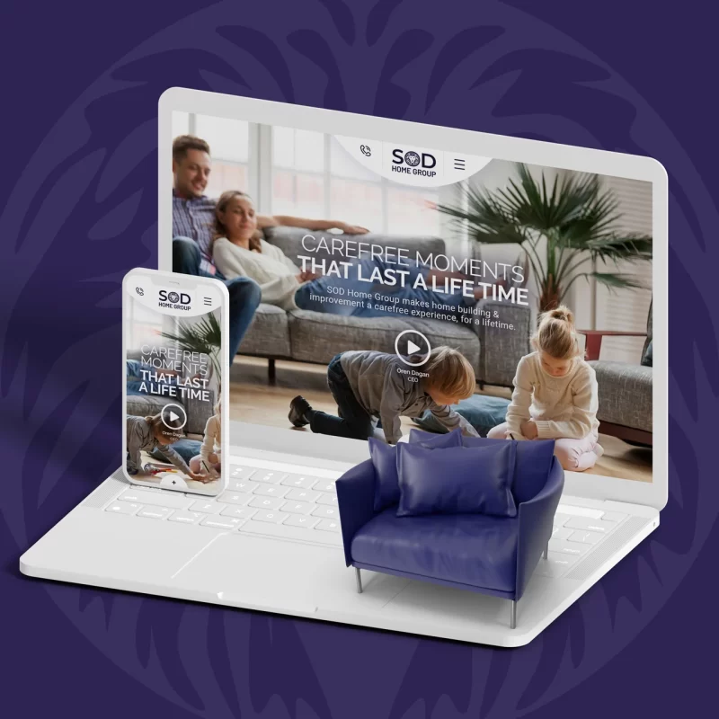 SOD Home Group Bespoke Website Design and Development - imark image