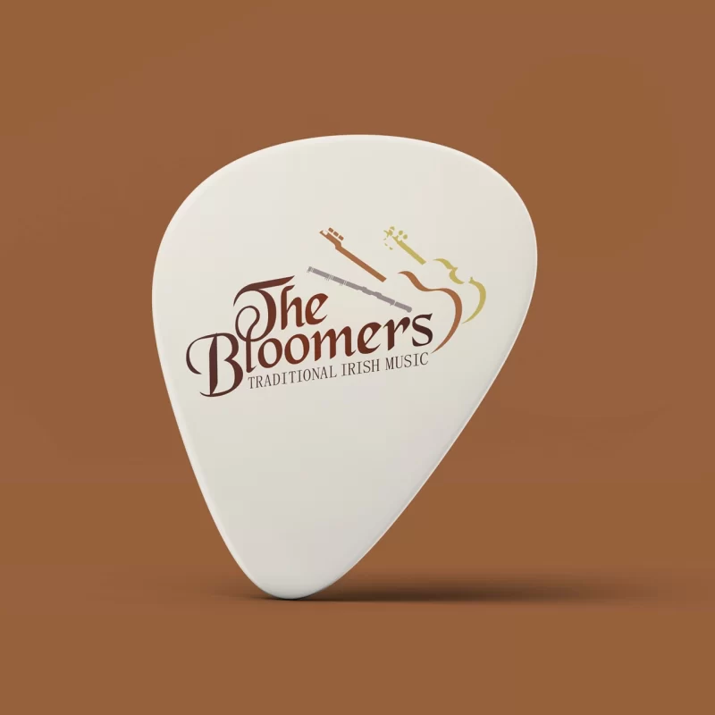 The Bloomers Band Logo Design - imark image