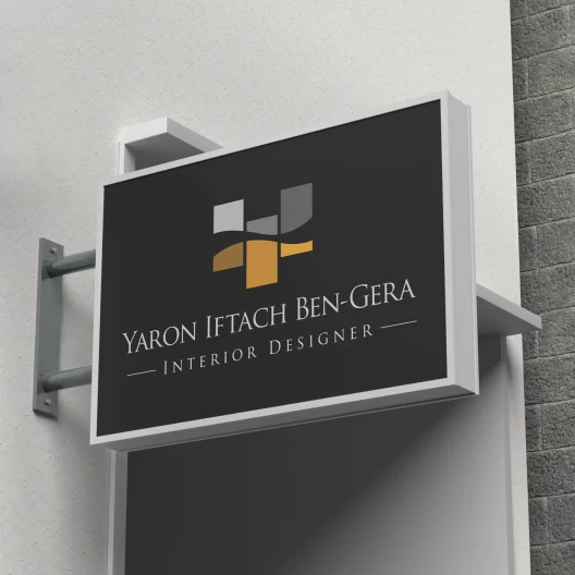 Interior Designer Yaron Ben Gera Branding and Logo Design - imark image