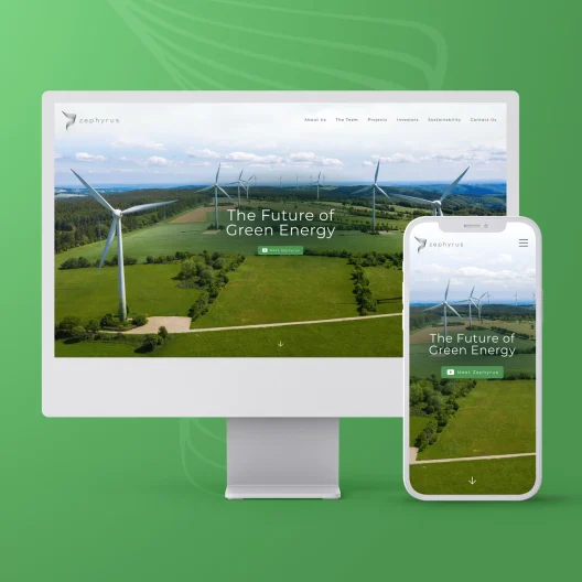 Custom WordPress Website Design & Development for Zephyrus - imark image