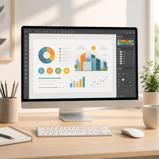 Illustrations, Infographics and Visual Storytelling - imark image