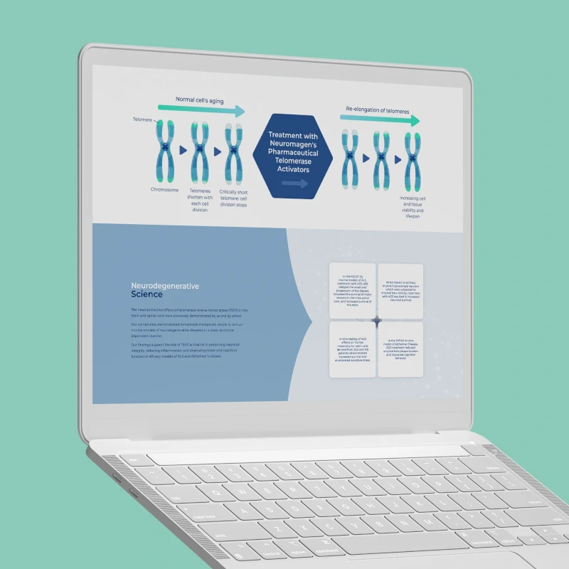 Website Design and Development for Neuromagen Pharma - imark image
