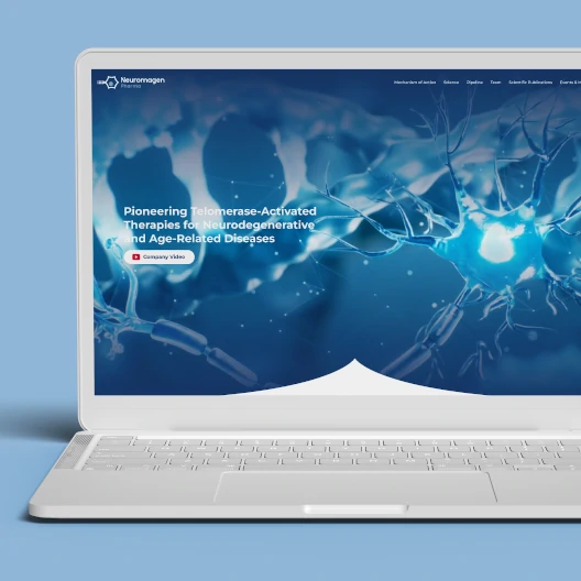 Website Design and Development for Neuromagen Pharma - imark image